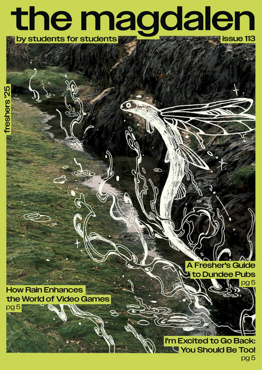 Cover illustration for issue 113 of the Magdalen magazine. Base photograph by Jesslyn Lesmana.